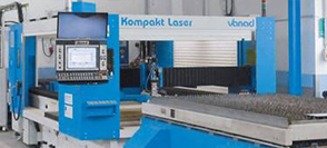 Pálicí pracoviště s technologií Fiber Laser Vanad Kompakt 3000 